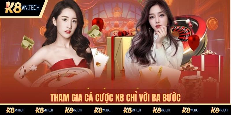 Đăng Ký K8 - Quy Trình Thực Hiện Nhanh Chóng Năm 2025 2 Tham gia cá cược K8 chỉ với ba bước