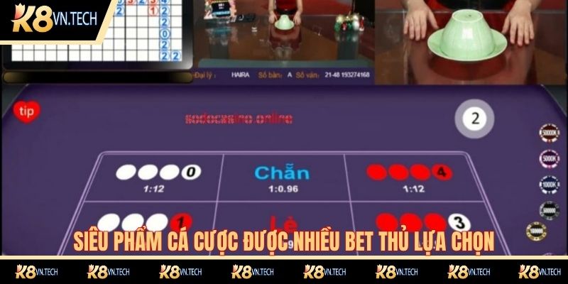 Siêu phẩm cá cược được nhiều bet thủ lựa chọn